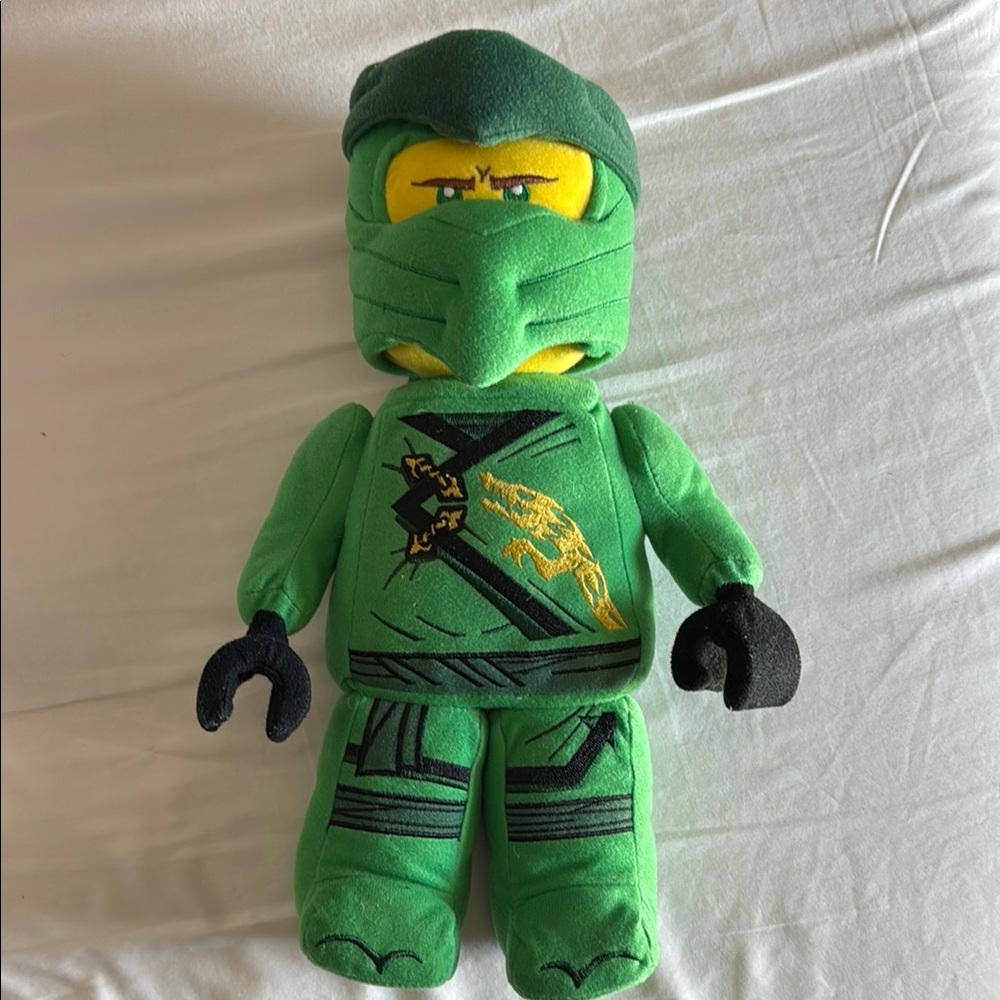 Green Ninja Plush Toy